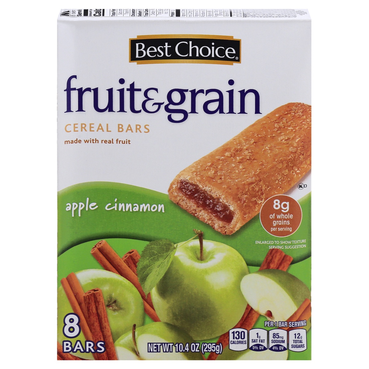 slide 1 of 1, Best Choice Apple Fruit Bar, 8 ct