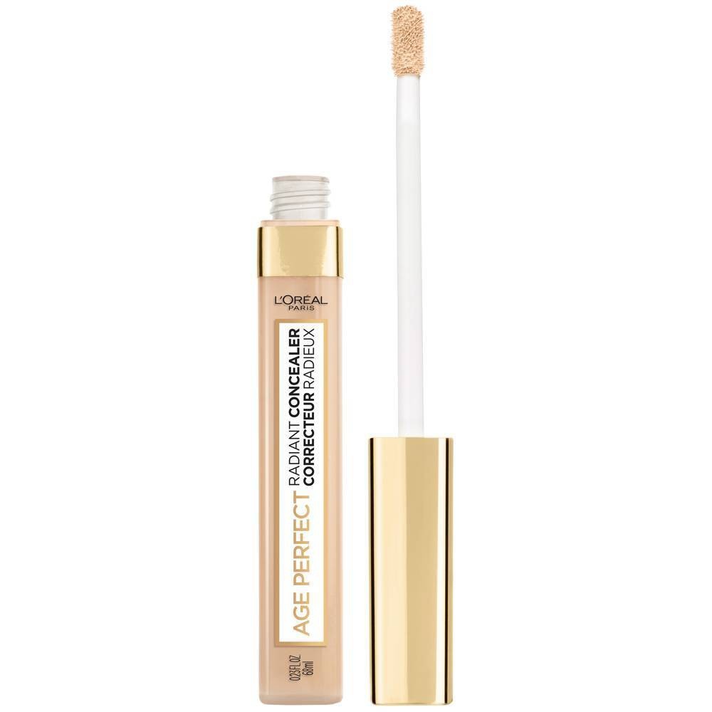 slide 1 of 1, L'Oréal Age Perfect Radiant Concealer With Hydrating Serum, Ivory, 0.23 oz