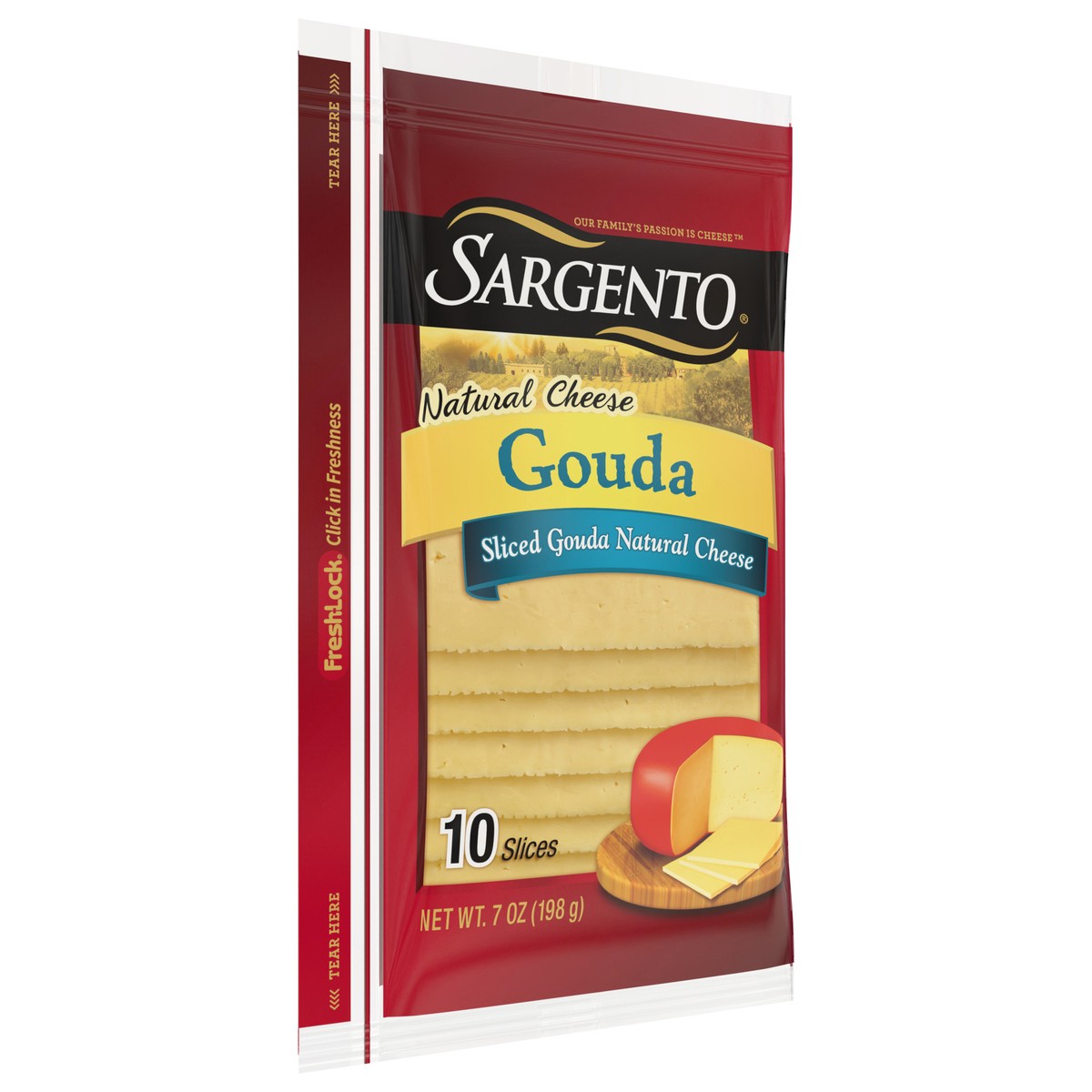 slide 8 of 8, Sargento Gouda Cheese - 7oz/10 slices, 7 oz