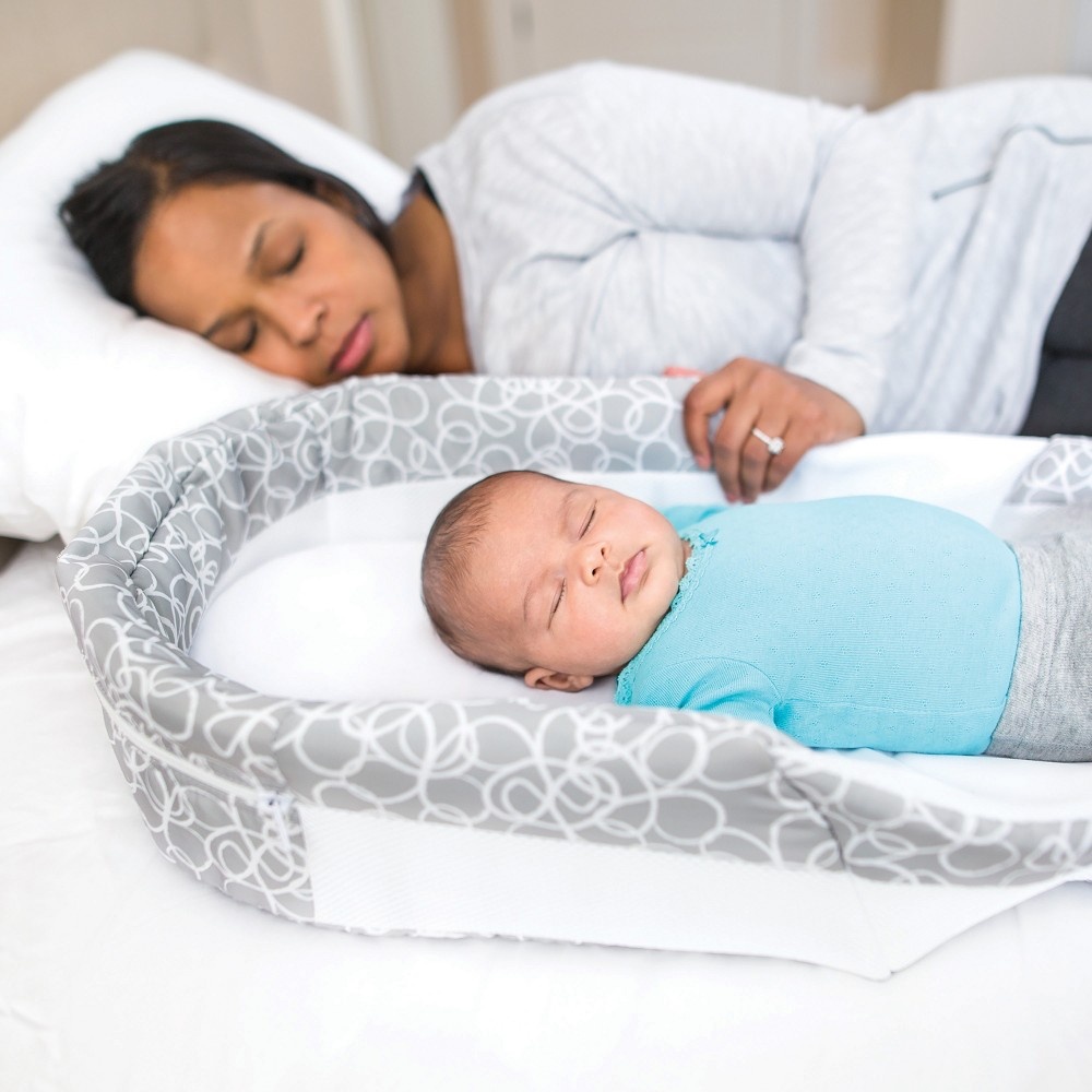 slide 4 of 4, Baby Delight Snuggle Nest Surround BL - Gray, 1 ct