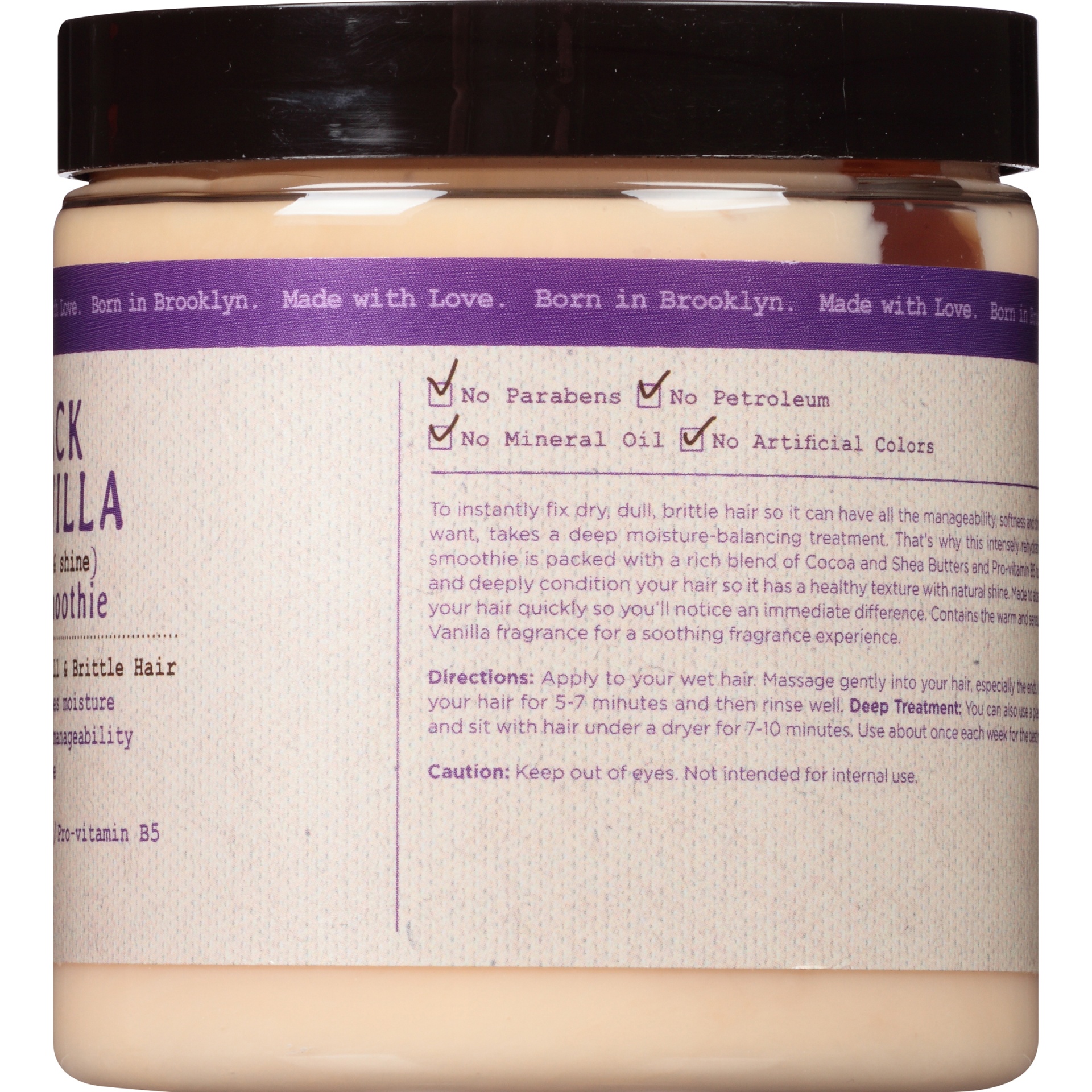 slide 4 of 6, Carol's Daughter Black Vanilla Moisture And Shine Hair Smoothie, 8 oz