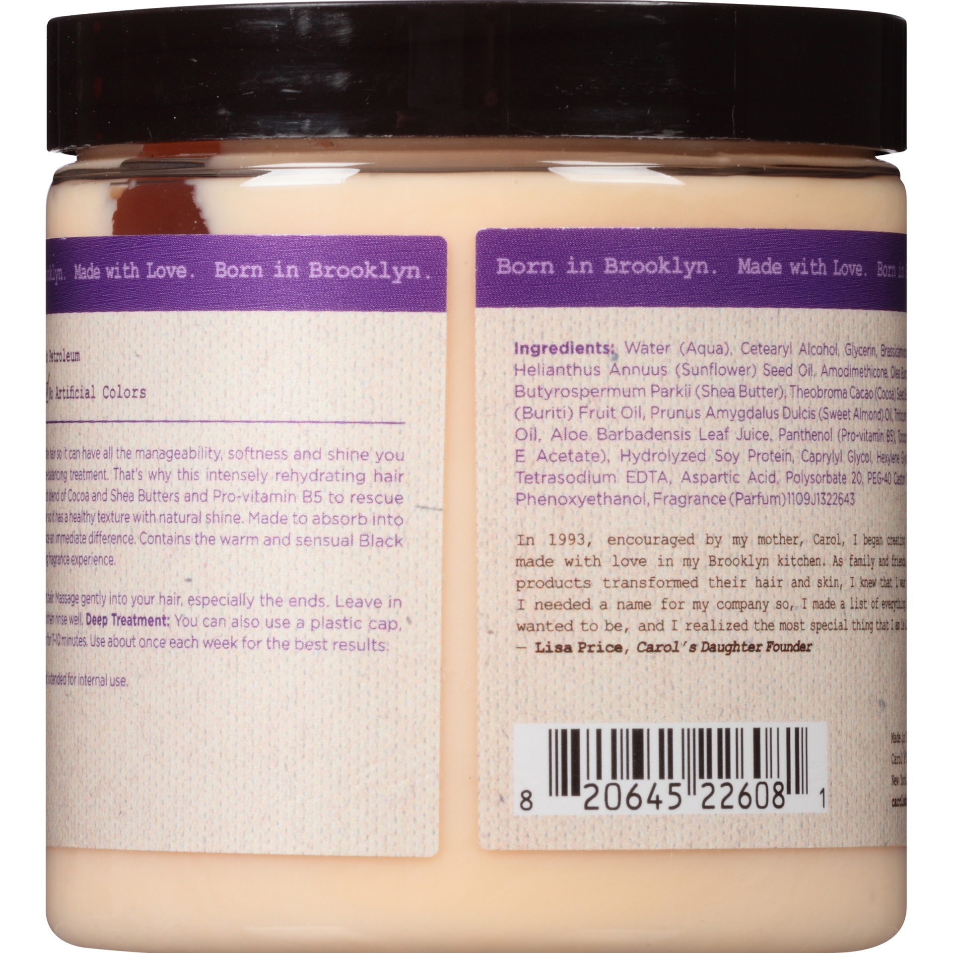 slide 5 of 6, Carol's Daughter Black Vanilla Moisture And Shine Hair Smoothie, 8 oz