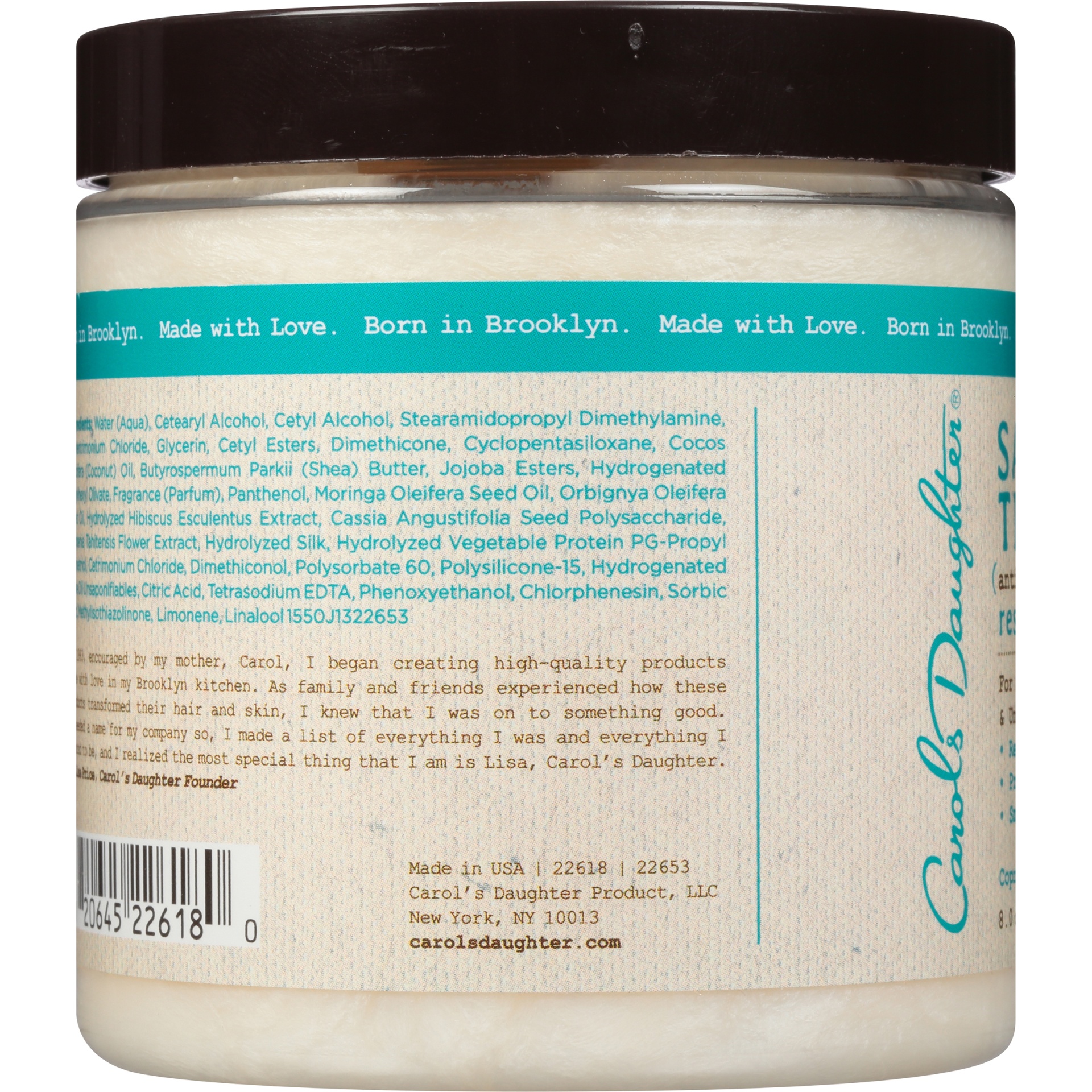 slide 2 of 5, Carol's Daughter Sacred Tiare Anti-Breakage and Anti-Frizz Restoring Hair Mask, 8 oz