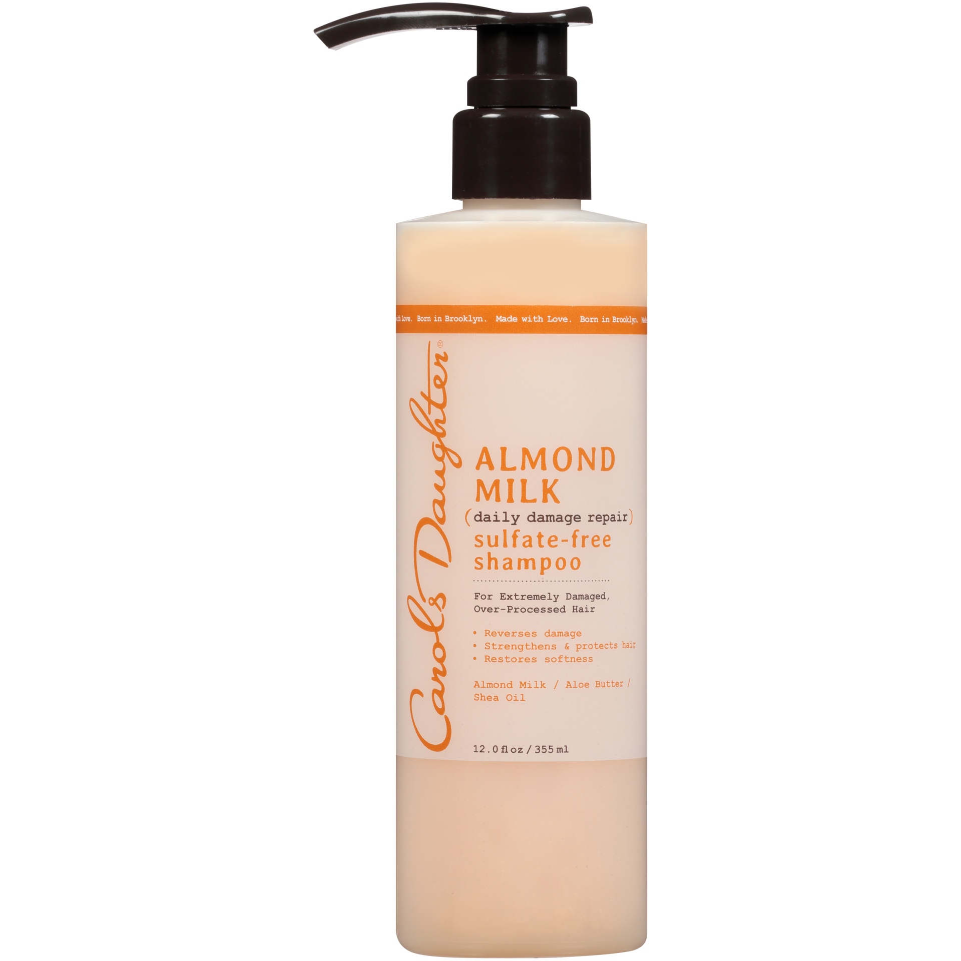 slide 2 of 6, Carol's Daughter Almond Milk Daily Damage Repair Sulfate-Free Shampoo, 12 fl oz