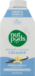 nutpods Almond + Coconut French Vanilla Creamer 16 fl oz