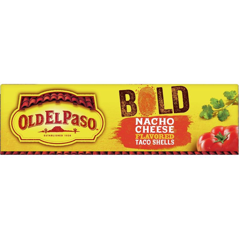 slide 9 of 12, Old El Paso Gluten Free Bold Nacho Cheese Taco Shells - 5.4oz, 5.4 oz