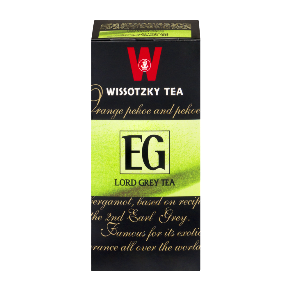 slide 1 of 1, Wissotzky Lord Grey Tea Bags, 25 ct; 1.3 oz