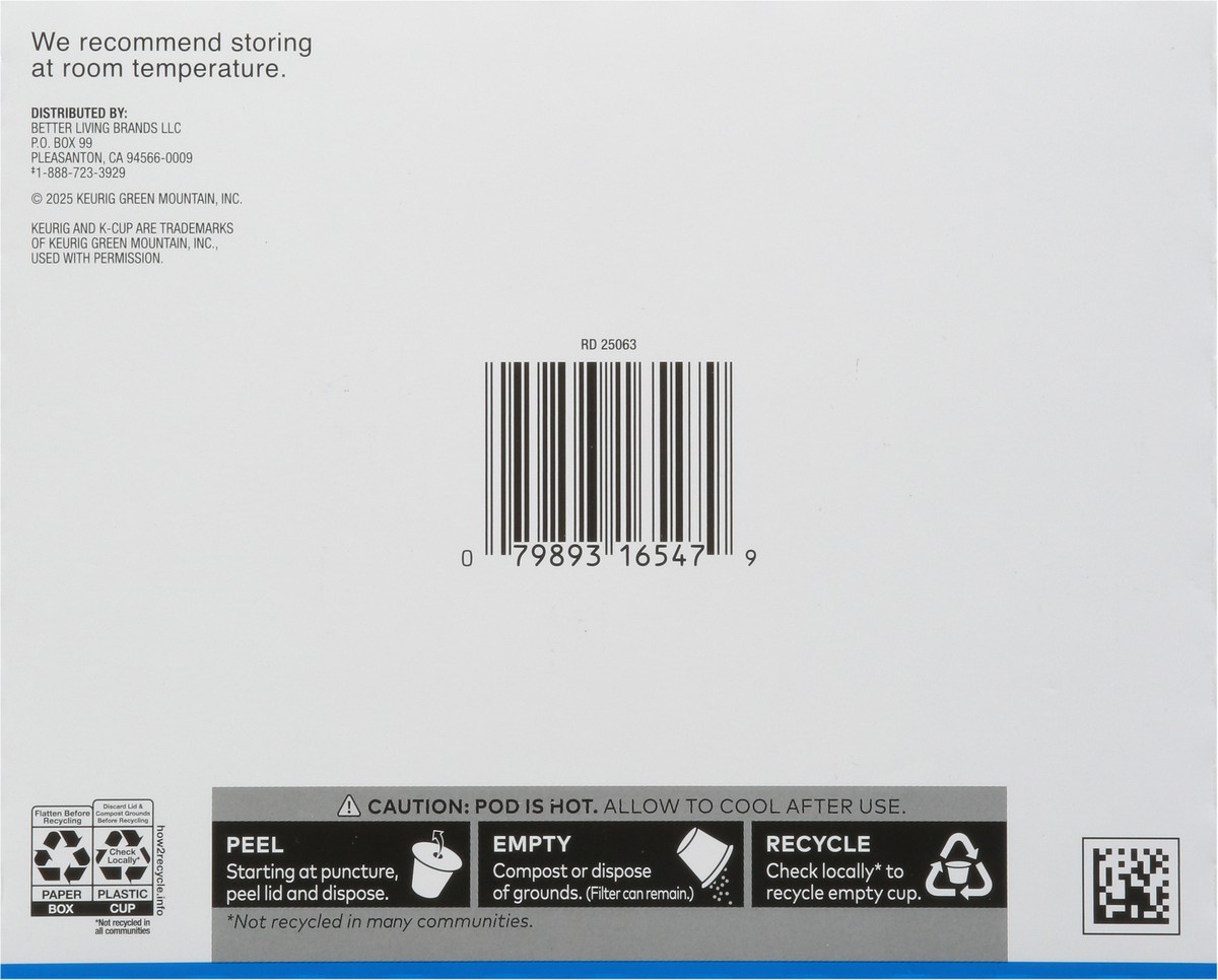 slide 6 of 13, O Organic French Roast Coffee Pods 100 Ct - 100 Ct, 100 ct