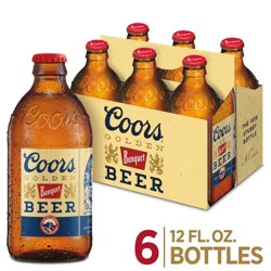 Coors Banquet Lager Beer - 6pk/12 fl oz Bottles