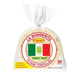 La Banderita Family Pack Flour Tortillas - 22.5oz/20ct