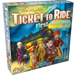Days of Wonder Ticket to Ride First Journey Board Game