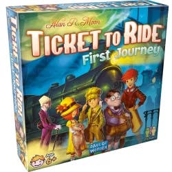 Days of Wonder Ticket to Ride First Journey Board Game