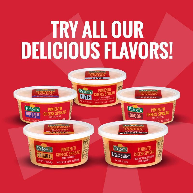 slide 4 of 8, Price's Original Pimento Cheese Spread - 12oz, 12 oz