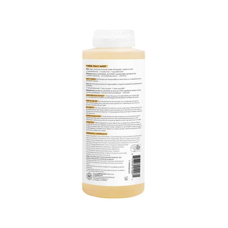 slide 4 of 6, The Honest Company Refresh Bubble Bath - Citrus Vanilla - 12 fl oz, 12 fl oz