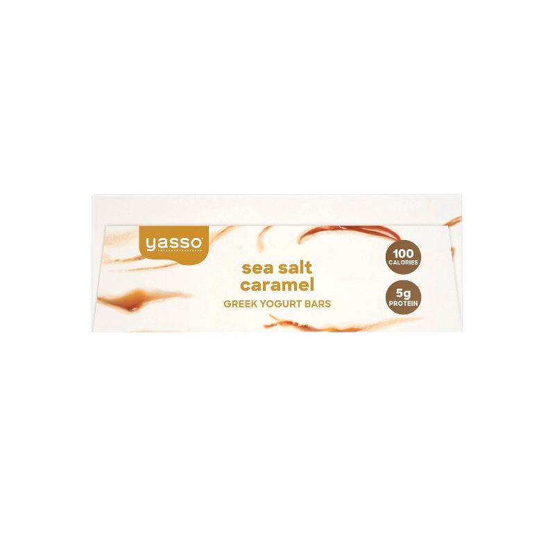 slide 10 of 10, Yasso Frozen Greek Yogurt - Sea Salt Caramel Bars - 4ct, 4 ct