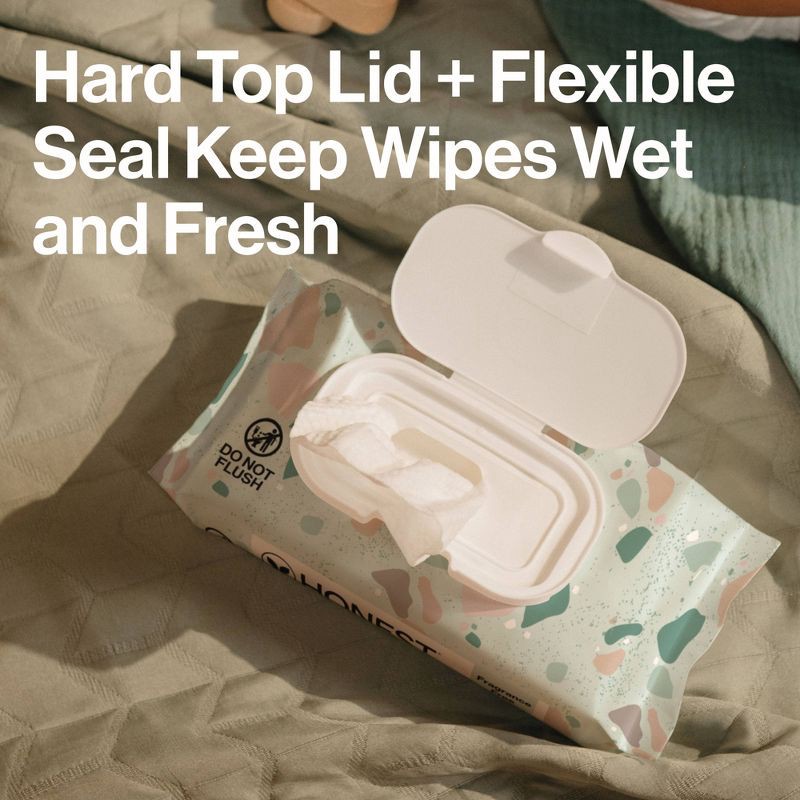 slide 9 of 13, The Honest Company Plant-Based Baby Wipes made with over 99% Water - Geo Mood - 60ct, 60 ct