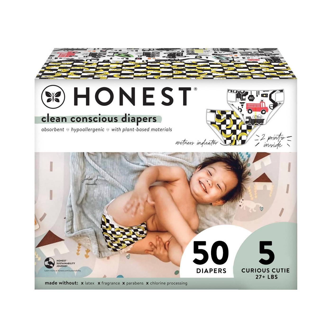 Size 5 honest store diapers