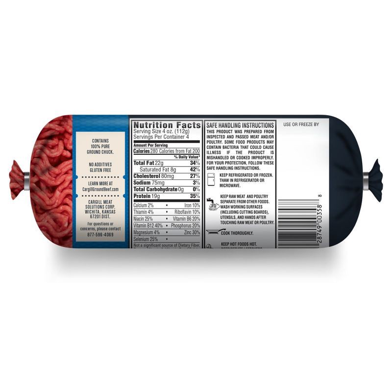 slide 2 of 7, Our Certified 80/20 Ground Chuck Beef - 1lb, 1 lb