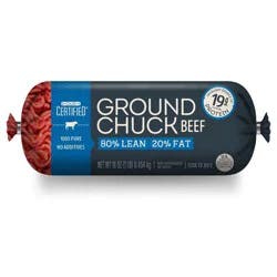 Our Certified 80/20 Ground Chuck Beef - 1lb