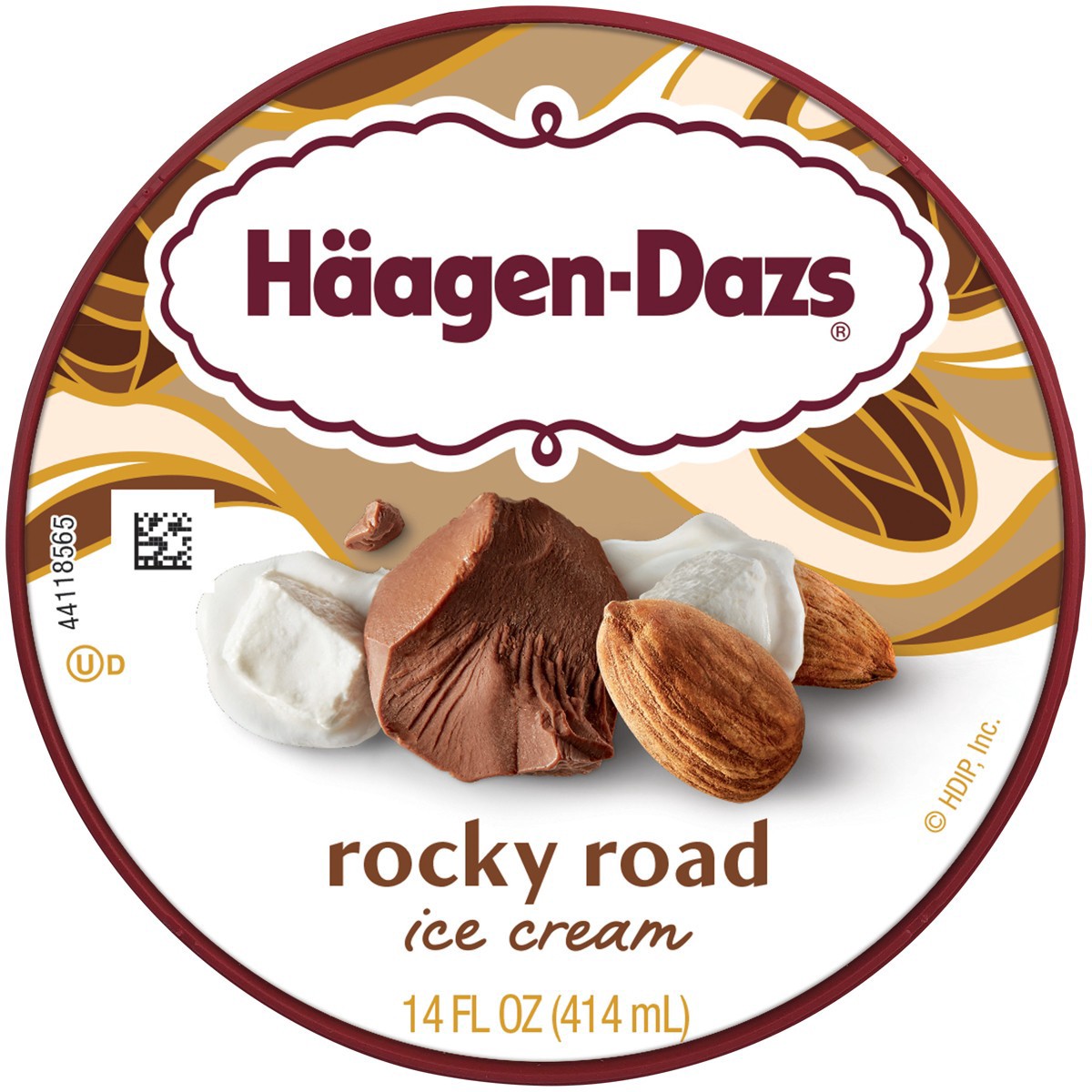 slide 6 of 7, Häagen-Dazs Haagen-Dazs Rocky Road Ice Cream - 14 floz, 1 ct