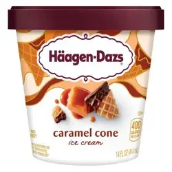 Haagen-Dazs Caramel Cone Ice Cream - 14oz