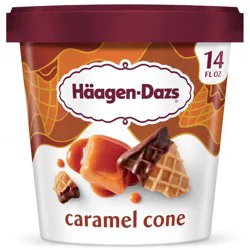 Haagen-Dazs Caramel Cone Ice Cream - 14oz