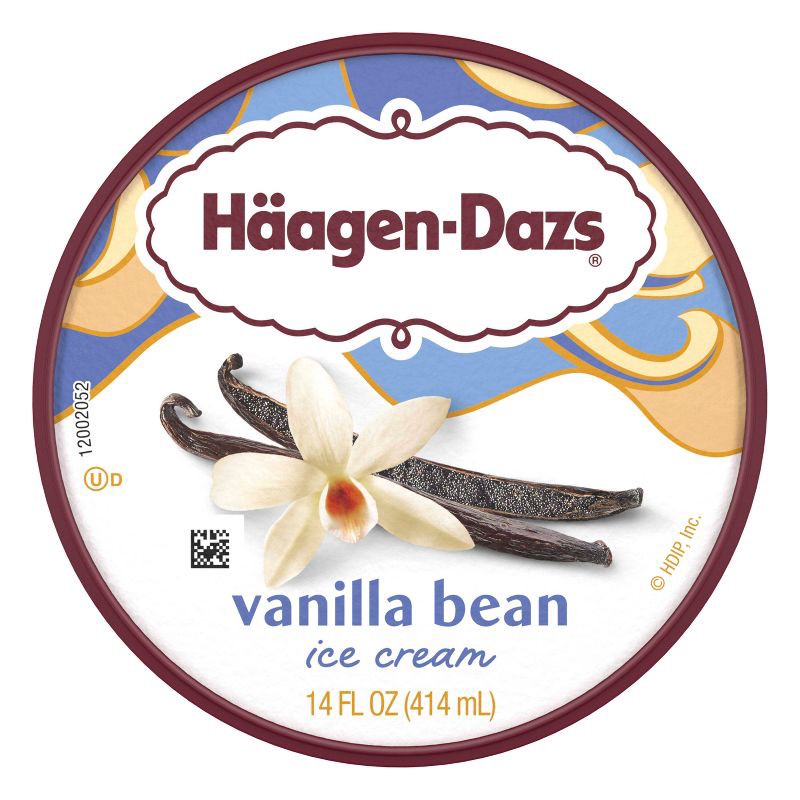 slide 4 of 15, Haagen-Dazs Haagen Dazs Vanilla Bean Ice Cream - 14oz, 14 oz