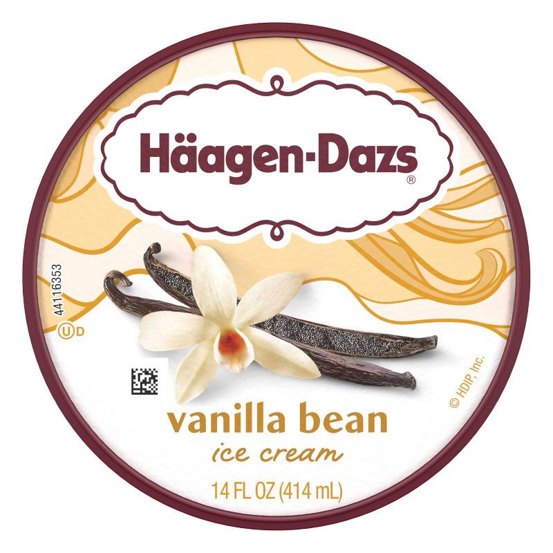 slide 7 of 15, Haagen-Dazs Haagen Dazs Vanilla Bean Ice Cream - 14oz, 14 oz