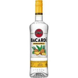 Bacardi Pineapple Flavored Rum - 750ml Bottle