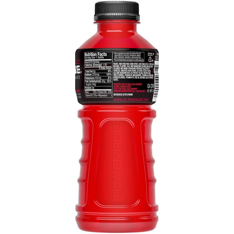 slide 3 of 3, POWERADE Fruit Punch Sports Drink - 20 fl oz Bottle, 20 fl oz