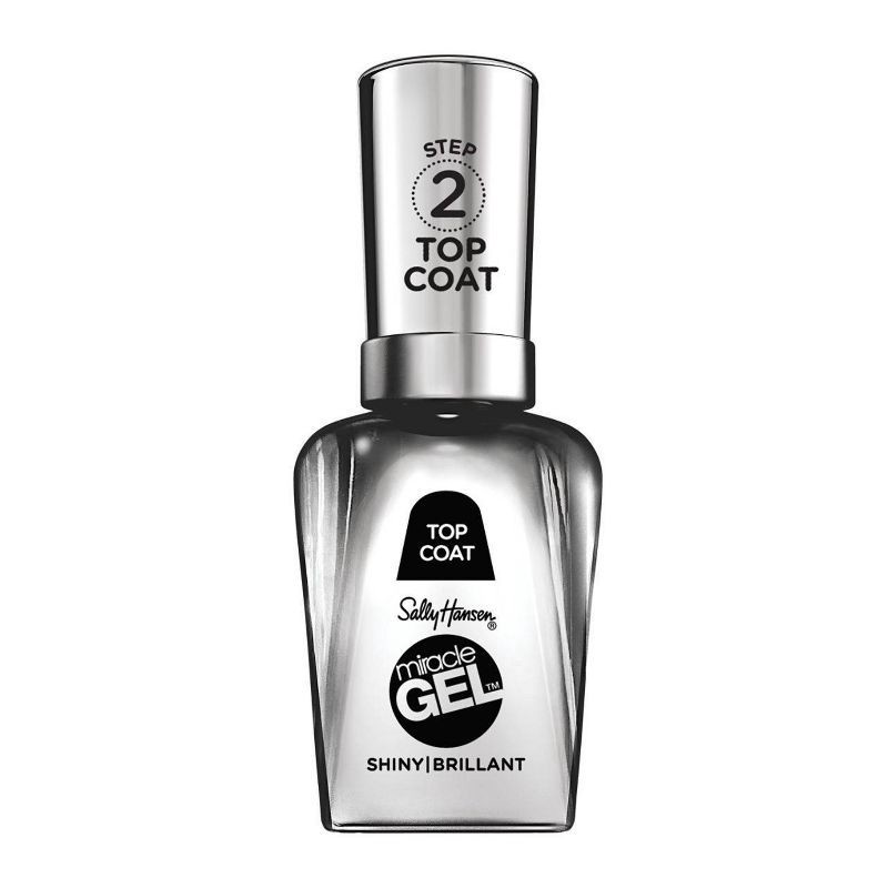 slide 1 of 5, Sally Hansen Miracle Gel Nail Polish - 101 Shiny Top Coat - 0.5 fl oz, 0.5 fl oz