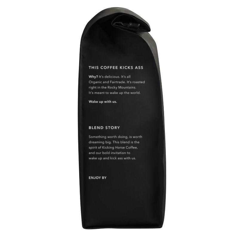 slide 4 of 6, Kicking Horse Coffee Kick *** Dark Roast Fair Trade Certified Organic Whole Bean Coffee - 10oz, 10 oz