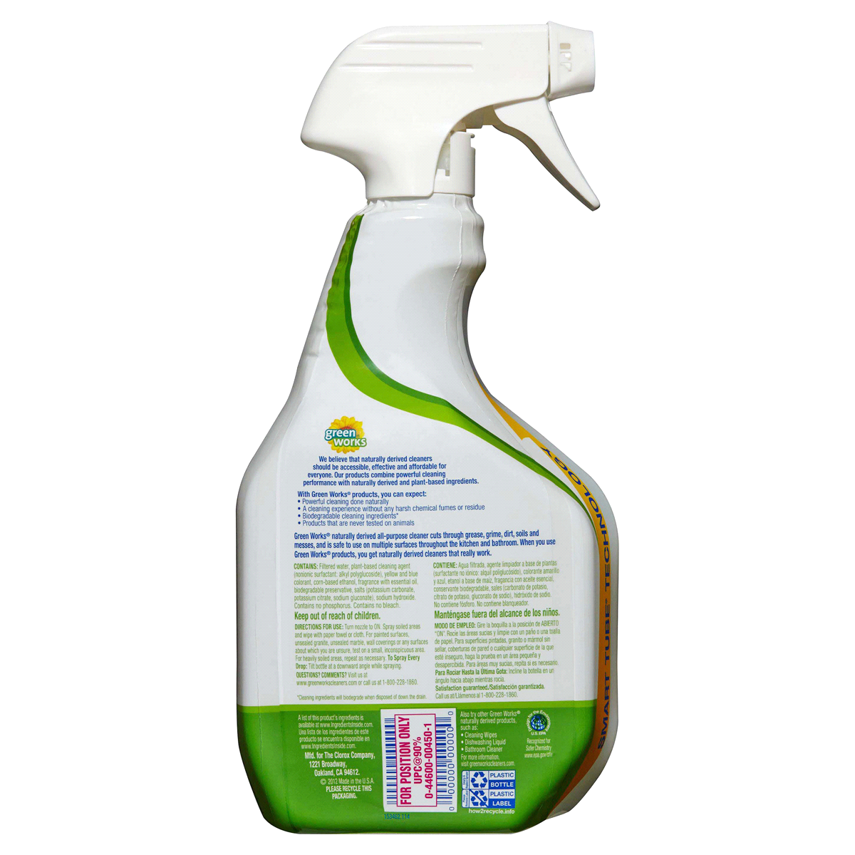 slide 3 of 8, Green Works All Purpose Cleaner Spray, Original, 32 oz