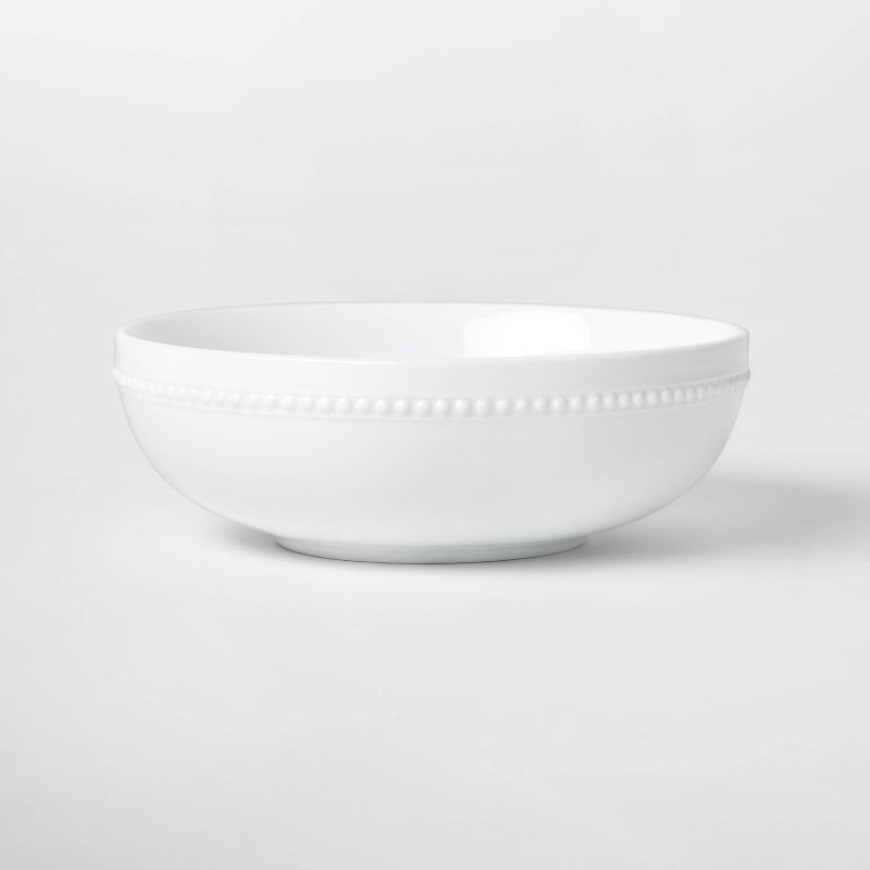 slide 1 of 3, 42oz Porcelain Serving Bowl - Threshold™, 42 oz