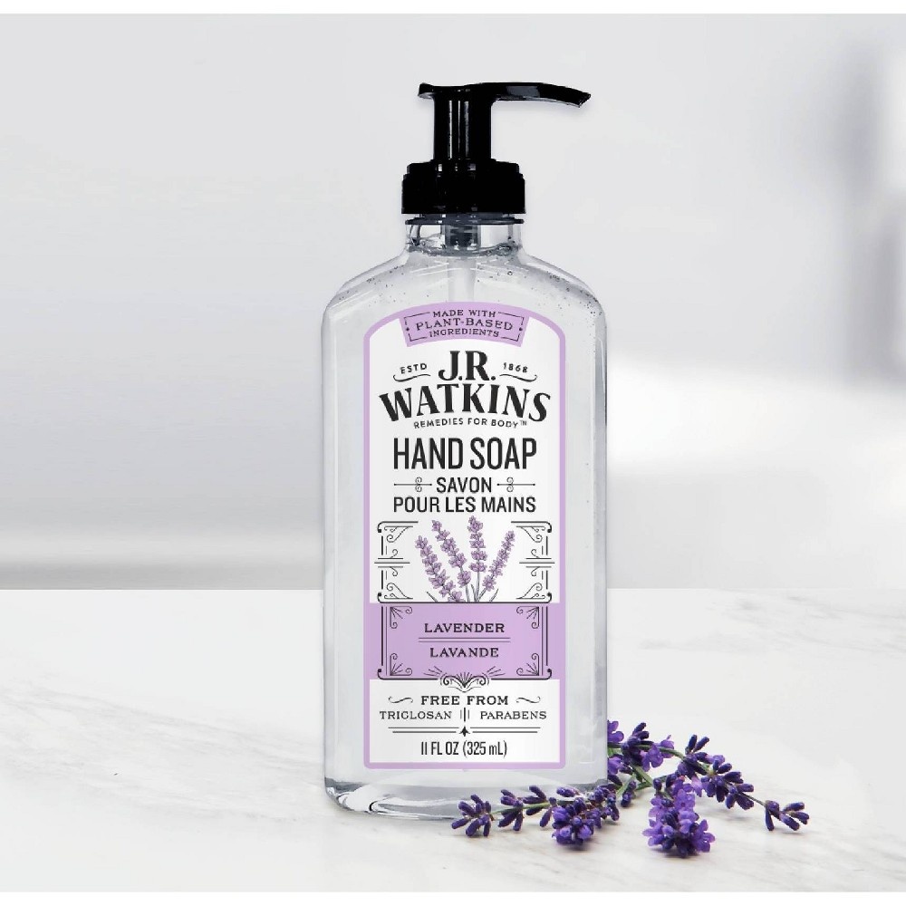 slide 2 of 3, J.R. Watkins Lavender Liquid Hand Soap, 11 oz
