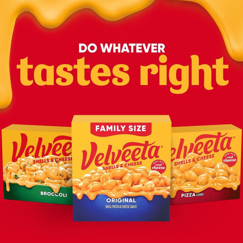 slide 8 of 9, Velveeta Shells & Cheese Original Mac and Cheese Dinner Value Size - 24oz, 24 oz
