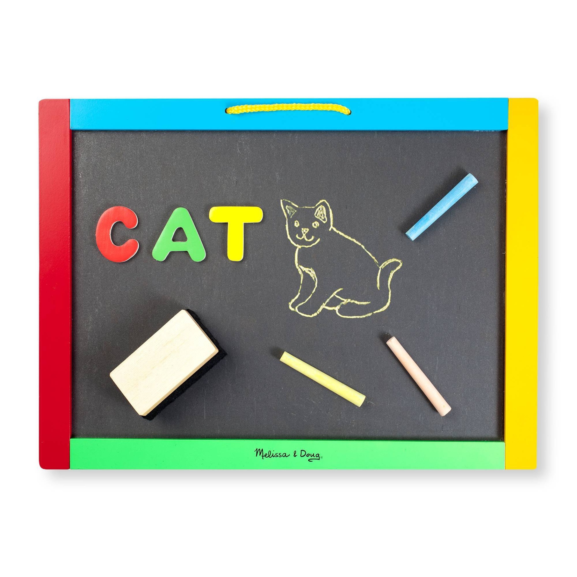 slide 1 of 2, Melissa & Doug Magnetic Chalk Board, 1 ct