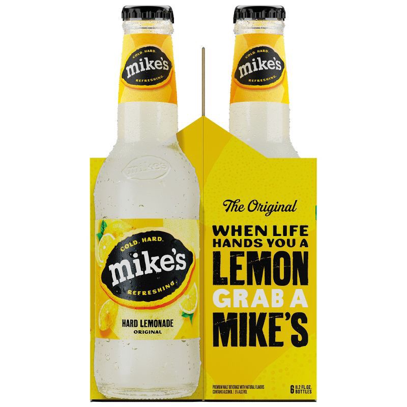 slide 13 of 16, Mike's Hard Lemonade - 6pk/11.2 fl oz Bottles, 6 ct; 11.2 fl oz