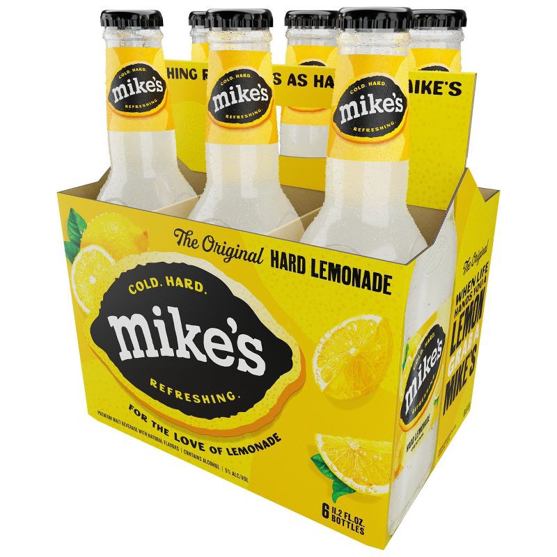 slide 9 of 16, Mike's Hard Lemonade - 6pk/11.2 fl oz Bottles, 6 ct; 11.2 fl oz