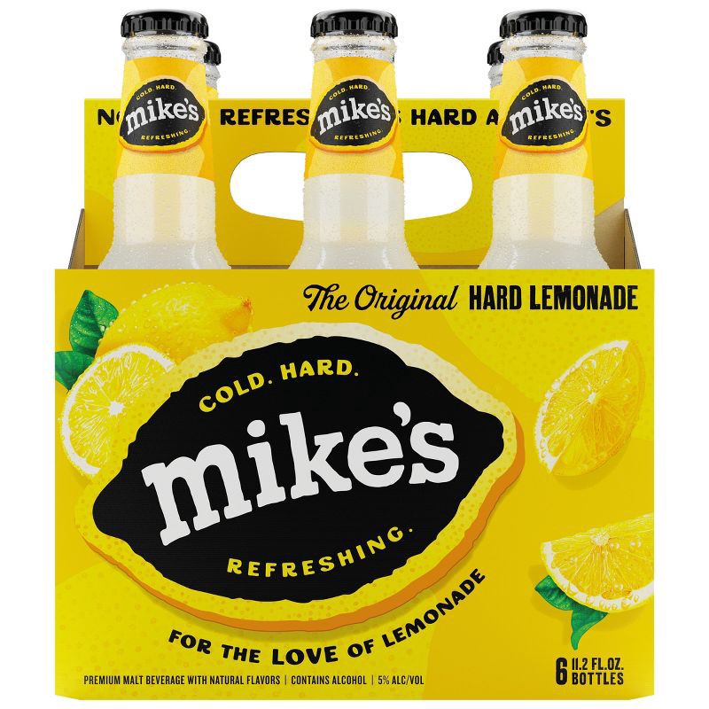 slide 11 of 16, Mike's Hard Lemonade - 6pk/11.2 fl oz Bottles, 6 ct; 11.2 fl oz