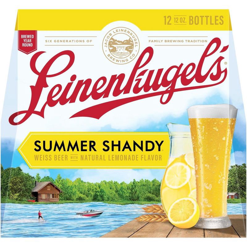 slide 7 of 8, Leinenkugel's Summer Shandy Beer - 12pk/144 fl oz Bottles, 12 ct; 144 fl oz