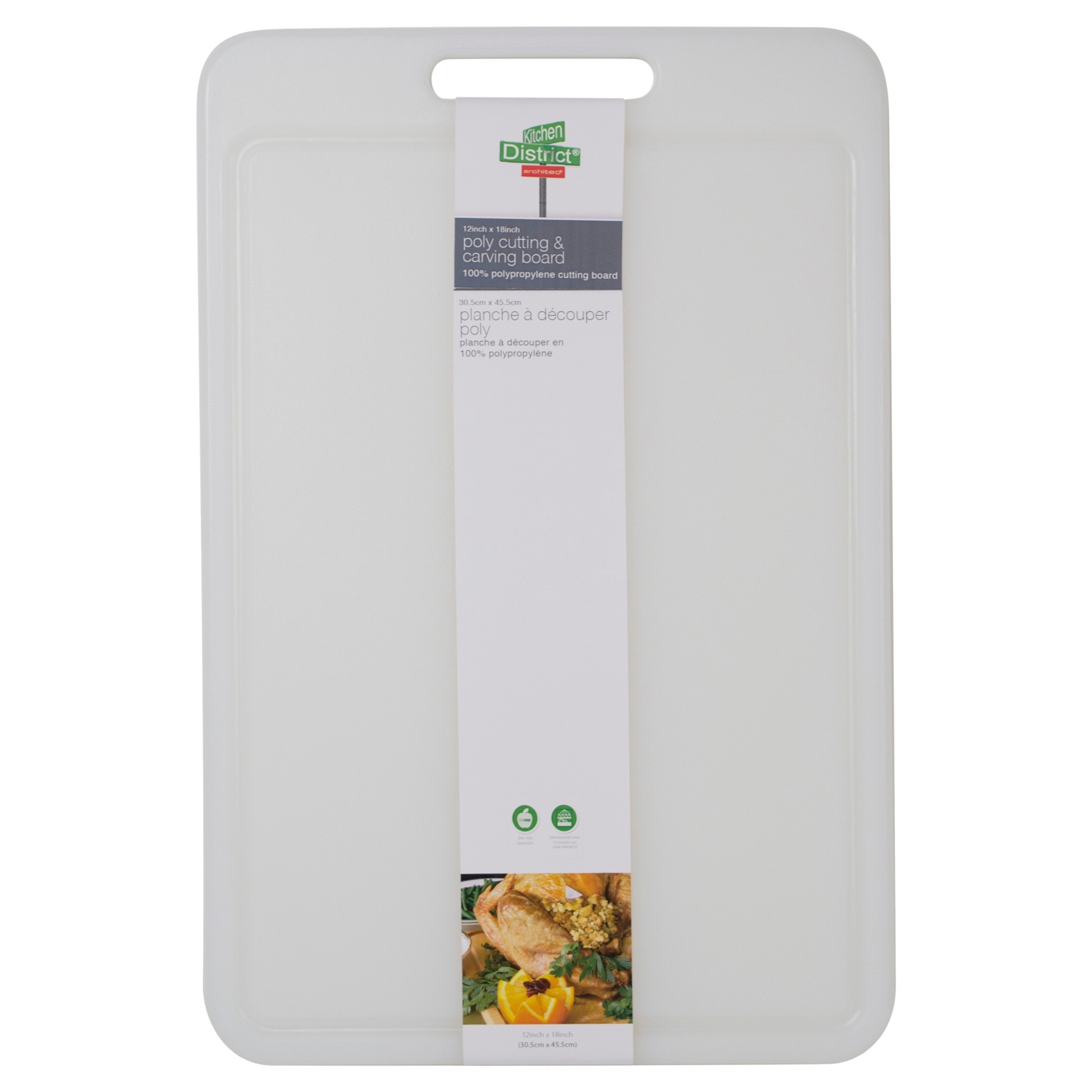 slide 1 of 1, Architec Cutting Board - White, 1 ct