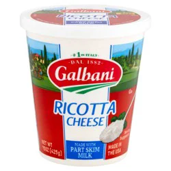 Galbani Part Skim Milk Ricotta Cheese - 15oz