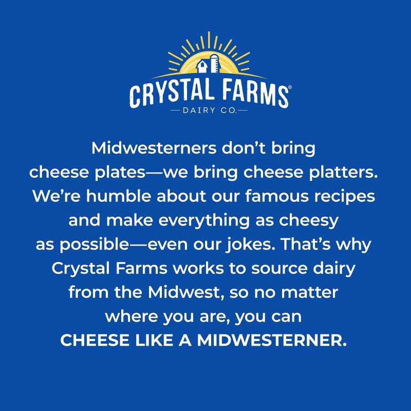 slide 5 of 7, Crystal Farms Wisconsin String Cheese - 20oz/24ct, 24 ct; 20 oz