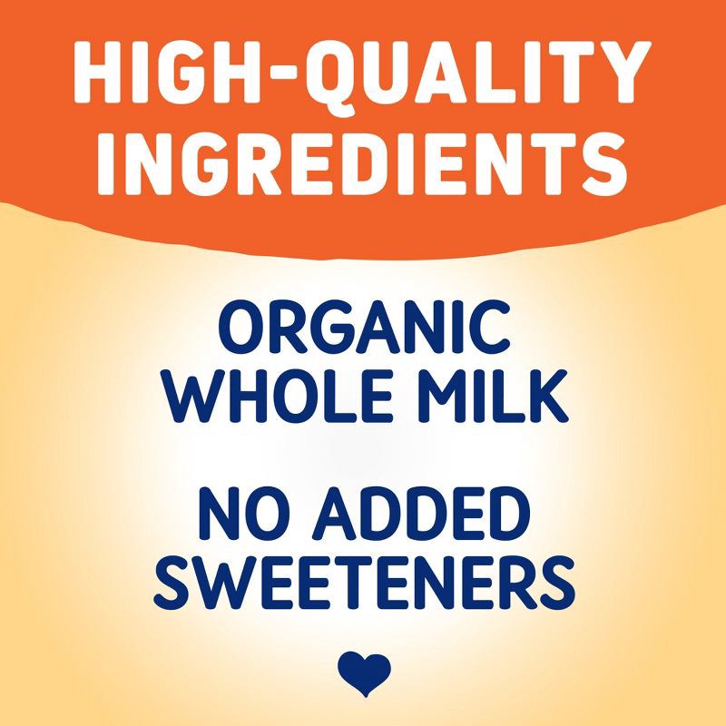 slide 2 of 11, Stonyfield Organic YoBaby Pear & Peach Whole Milk Kids' Probiotic Yogurt - 6ct/4oz Cups, 6 ct; 4 oz