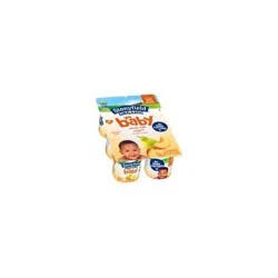 Stonyfield Organic YoBaby Pear & Peach Whole Milk Kids' Probiotic Yogurt - 6ct/4oz Cups