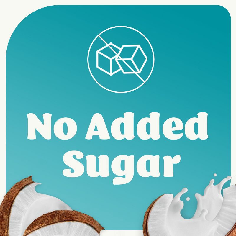 slide 6 of 12, Silk Unsweet Coconut Milk - 0.5gal, 1/2 gal