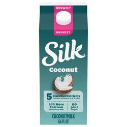 Silk Unsweet Coconut Milk - 0.5gal