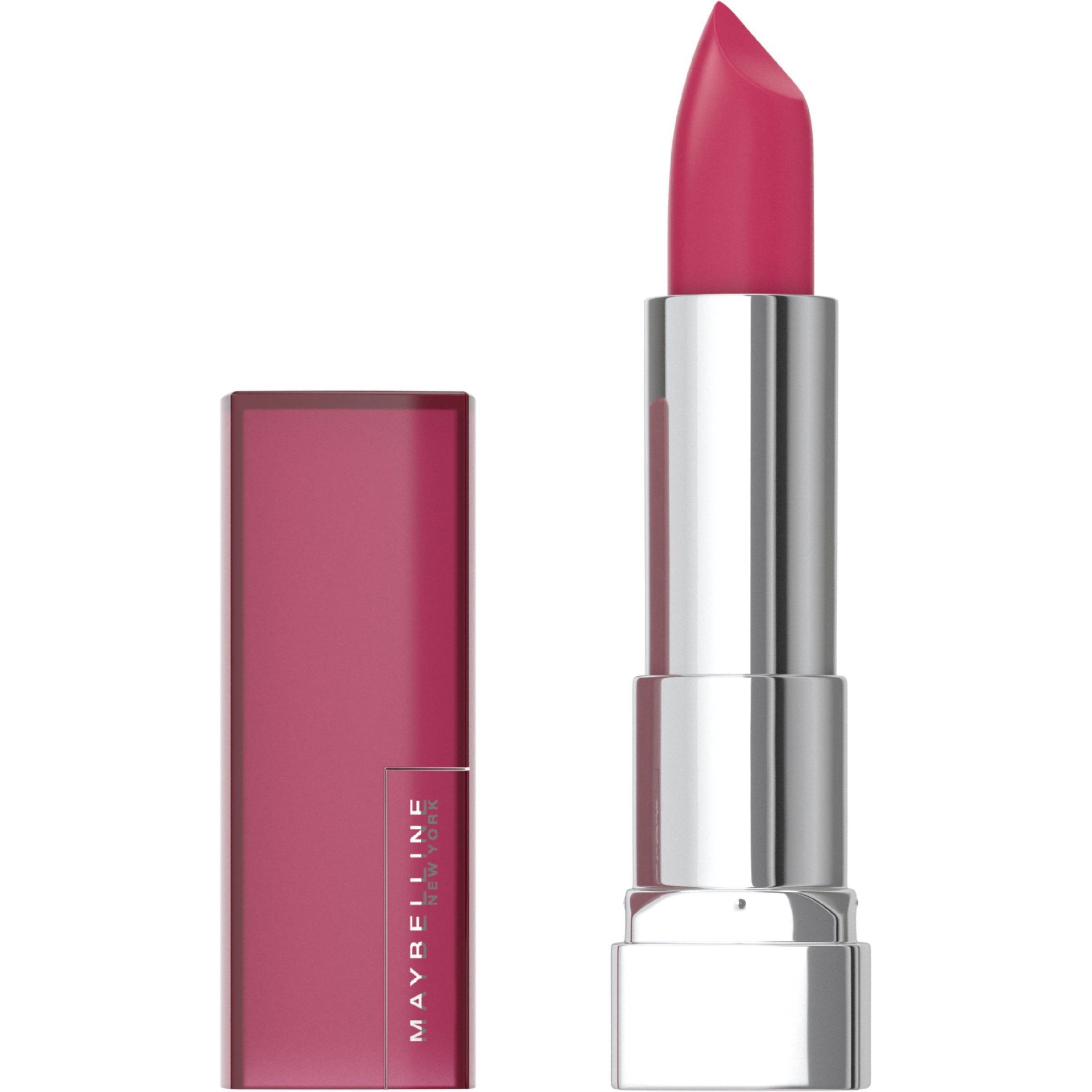 slide 1 of 5, Maybelline Color Sensational Creamy Matte Lip Color - 680 Mesmerizing Magenta - 0.15oz, 0.15 oz