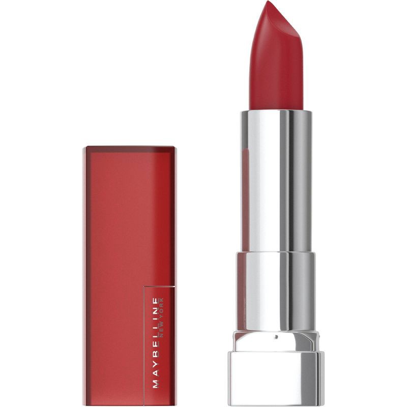 slide 1 of 5, Maybelline Color Sensational Creamy Matte Lip Color - 695 Divine Wine - 0.15oz, 0.15 oz